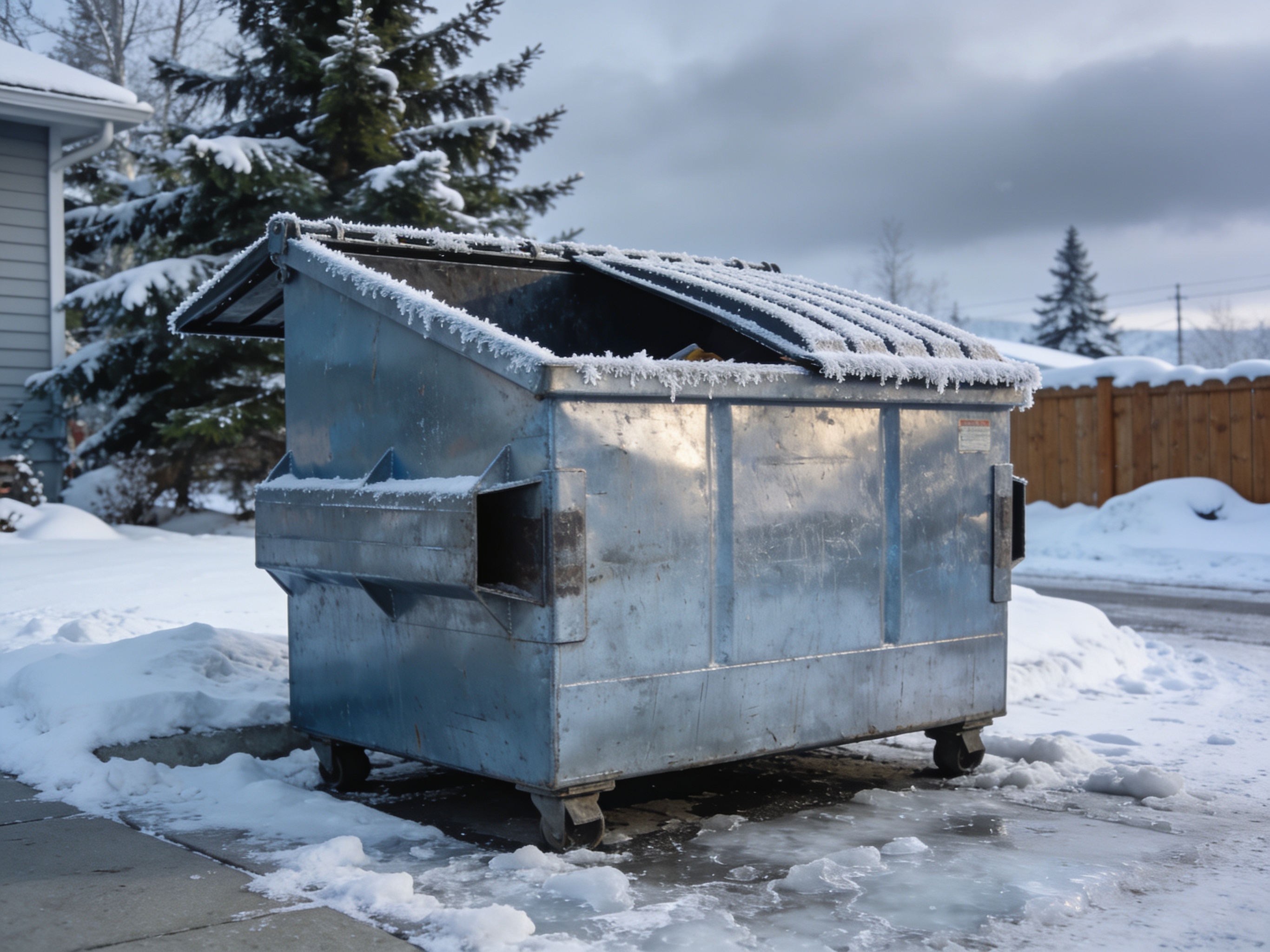 Dumpster Rental During Anchorage Winters: What to Expect